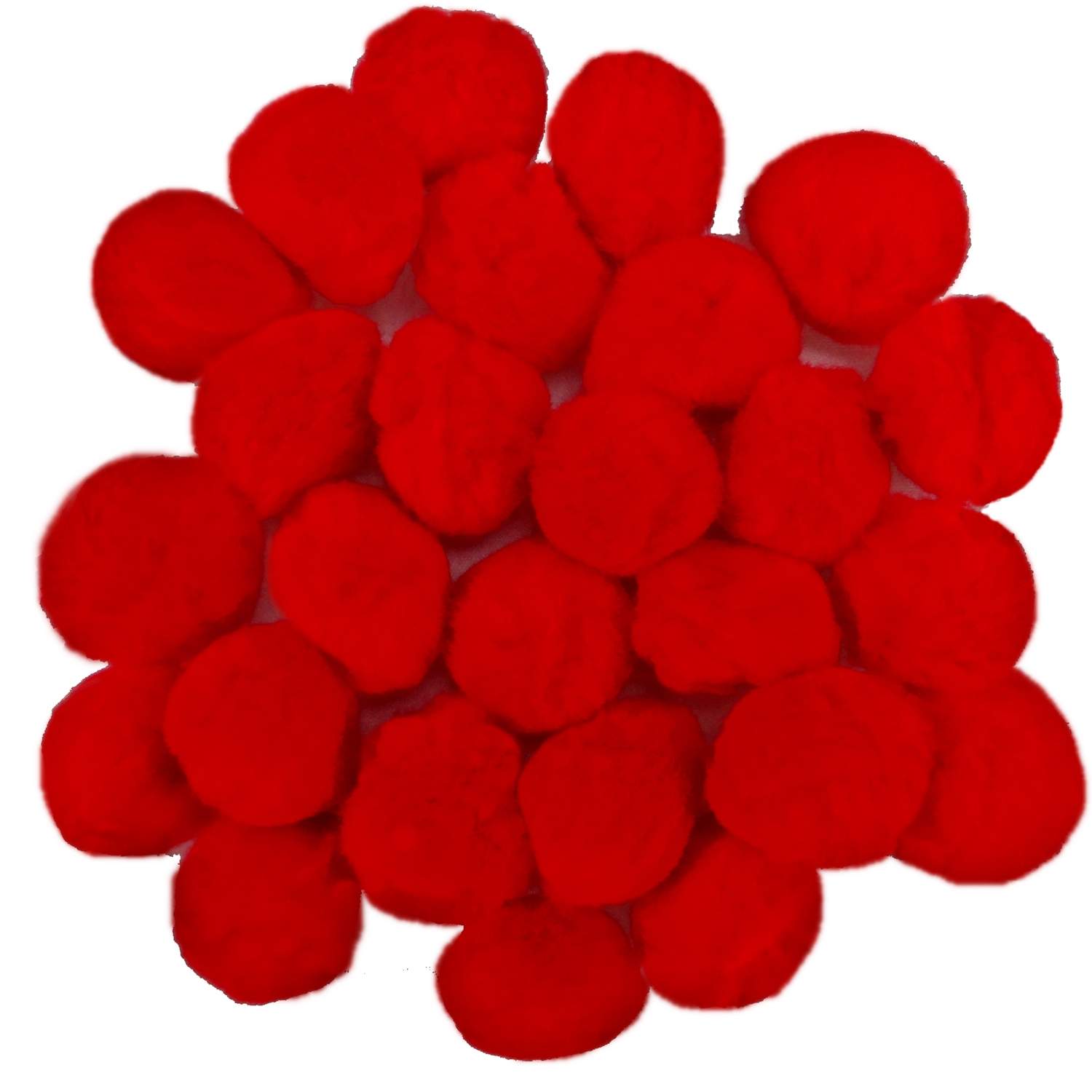 Red Pom Poms