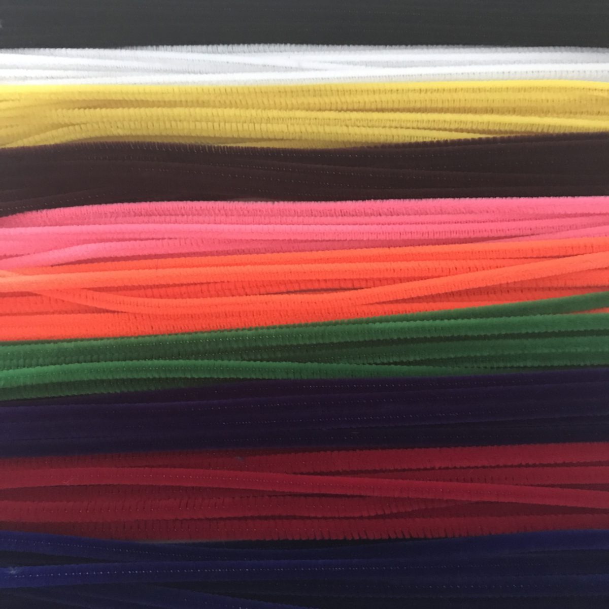 PIPE CLEANERS: LT BLUE 6MM X12 40PC
