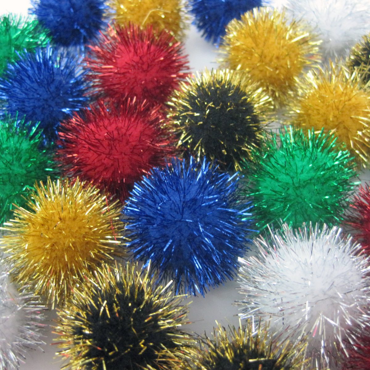 Glitter Poms, Specialty Materials