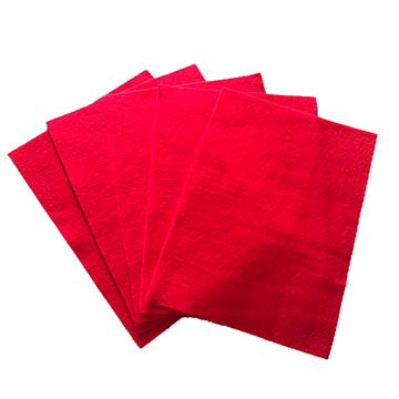 9x12 red felt sheets